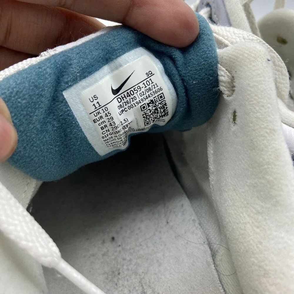 2021 Nike Air Max 1 LV8 “Dark Teal” DH4059-101 Mens Size 11 - Picture 7 of 7